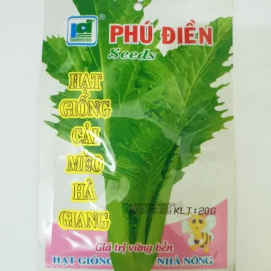 Hạt Giống Cải Mèo Hà Giang MiNa Nảy Mầm 99% Cây To Không Lông Gói 3000 Hạt Giá Tốt
