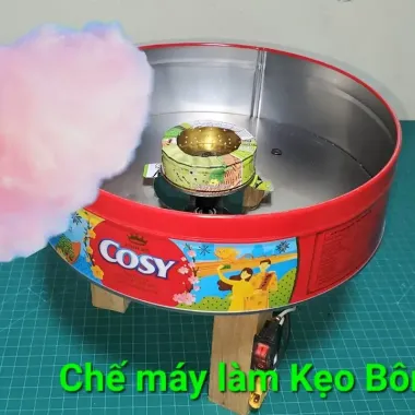 [HOMYL2] Máy đánh bóng cổ tích bằng điện Máy làm kẹo kẹo đường bông Máy làm kẹo 1