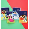 Hộp Đựng Hộ Chiếu PVC Trong Suốt Crayon Shin-chan Tiết Kiệm 10% Vé Tài Liệu Thẻ Quà Tặng 5