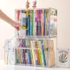 Hộp Đựng Sách Để Bàn Trong Suốt Cỡ Lớn Có Nắp Chống Bụi Tiện Lợi Giá 96900Đ 1