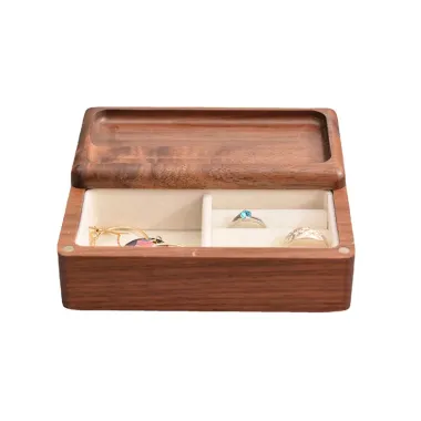 Hộp Đựng Trang Sức Gỗ Nguyên Khối Retro Cao Cấp Giảm 29% - Chỉ 1.202.001đ 1