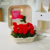 Hộp Hoa Tulip Kẽm Nhung Bã Mía - Mua Tất Giảm Sốc 20% Chỉ 20158đ 4