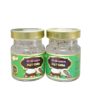 Hũ Yến Sào Khánh Hòa Chưng Sẵn Hạt Chia/ táo đỏ/ đông trùng/ gừng/ hạt sen - VinaRi 3 Hũ Yến Sào Khánh Hòa Chưng Sẵn Hạt Chia/ táo đỏ/ đông trùng/ gừng/ hạt sen - VinaRi 3