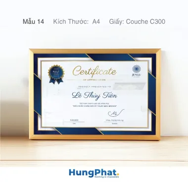 IN Giấy khen Spa, Nail, Da Giảm Giá! Thiết Kế Theo Yêu Cầu, Lấy Ngay 29000đ 1