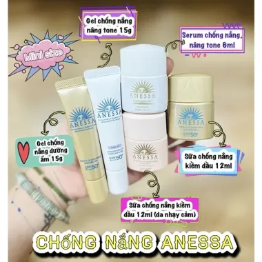 Kem chống nắng Anessa chính hãng giá 65000đ - Bảo vệ da toàn diện ngăn ngừa lão hóa sớm