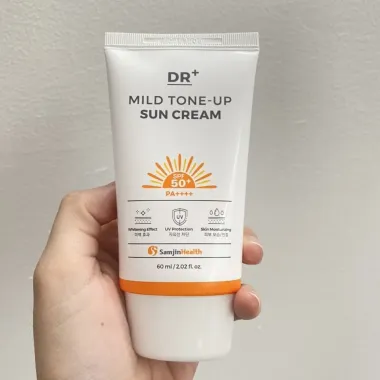 Kem Chống Nắng Dr+ Mild Tone-up Sun Cream SPF50+ Giảm 30% Chỉ 110.000đ Cứu Da Mặt