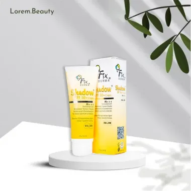 Kem Chống Nắng Fixderma Shadow SPF 50+ PA+++ 75g Giá Rẻ 140k Chống Nắng & Giữ Ẩm Tốt Kem Chống Nắng Fixderma Shadow SPF 50+ PA+++ 75g Giá Rẻ 140k Chống Nắng & Giữ Ẩm Tốt