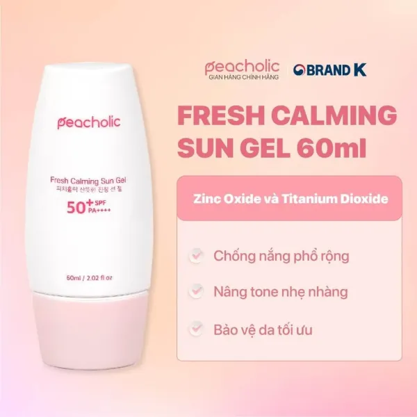 Trải nghiệm thực tế: Cảm giác và độ bám của Peacholic Fresh Calming Sun Gel khi dùng hàng ngày