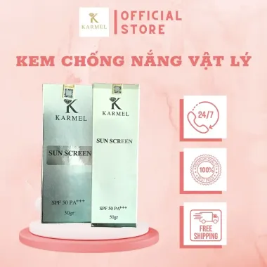 Kem Chống Nắng Karmel SPF 50A+++ Cho Da Dầu Mụn - Giá Cạnh Tranh Chỉ 315k