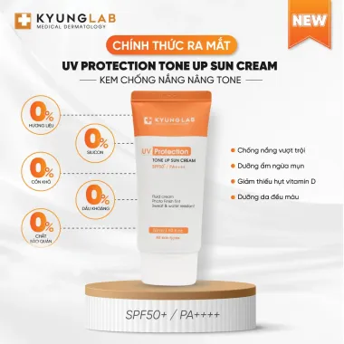 Kem Chống Nắng KyungLab SPF 50+ PA++++ - Nâng Tone Che Khuyết Điểm Giá Cực Tốt 325k 4