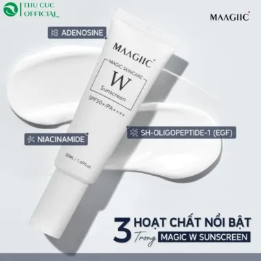 Kem Chống Nắng MaagiiC Dưỡng Trắng Tăng Trưởng Biểu Bì - Giảm 22% Còn 400.000đ 5 Kem Chống Nắng MaagiiC Dưỡng Trắng Tăng Trưởng Biểu Bì - Giảm 22% Còn 400.000đ 5