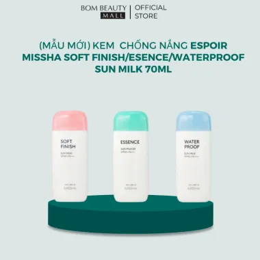 Kem chống nắng Missha mẫu mới giá chỉ 223990đ - Giảm 268788đ - Bảo vệ da toàn diện