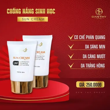 Kem Chống Nắng Sinh Học Danthy Giá Cực Sốc - 109000đ - Bảo Vệ Da Toàn Diện