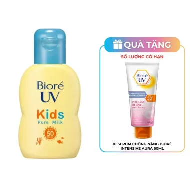 Kem chống nắng trẻ em SPF31+++ không cay mắt, không cồn, giá 110k - Dưỡng ẩm mịn da cho bé yêu