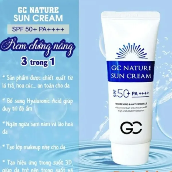Hình ảnh sản phẩm Kem Chống Nắng XM Nature Nâng Tone Trắng Sáng SPF50+ Giá Chỉ 250k