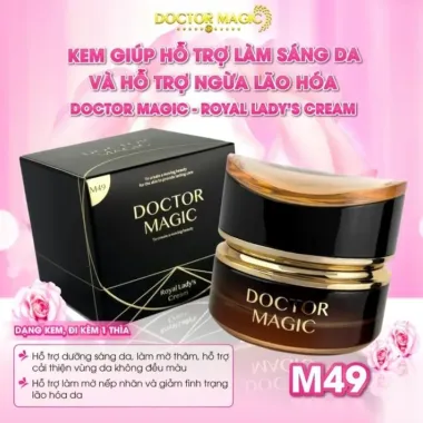 Kem Dưỡng Trắng Chống Lão Hóa Doctor Magic 35gr - Giảm Lão Hóa, Trắng Da Chỉ 500.000Đ 3