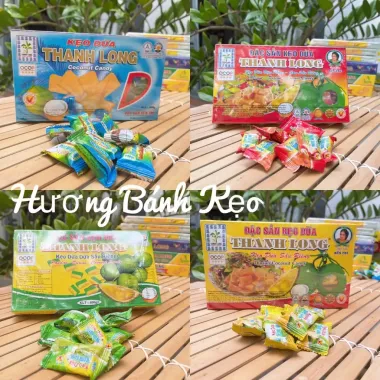 Kẹo dừa Thanh Long 400g - Giảm giá còn 51k - Chọn Vị Yêu Thích Miễn Phí Vận Chuyển