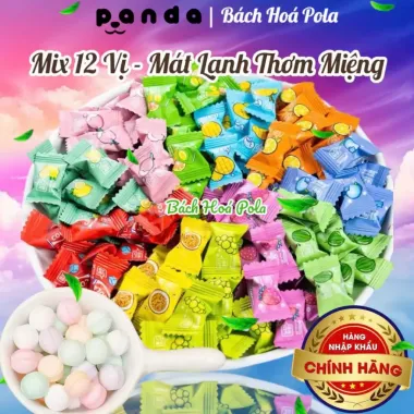 Kẹo làm mới hơi thở Xiaoke Olawi C Mint giá chỉ 42510đ - Kẹo trái cây đa vị giảm 18%