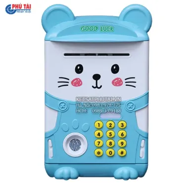 Két Sắt Thông Minh Cho Bé - Vân Tay Mật Mã An Toàn Giá Xả 149k 5