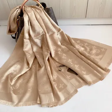 Khăn Choàng Lv Đũi Lụa Cao Cấp 190x80cm - Giảm Giá Cực Sốc Chỉ 99000đ 4