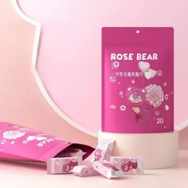 Khăn Mặt Nén Spring Bear Đa Năng Tiện Lợi - Mềm Mịn, Dai, Giá Chỉ 45.000đ 4