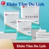 Khăn Tắm Du Lịch Dùng Một Lần KIVA Sợi Cellulose 100% Thấm Hút Mềm Mịn Chỉ 4900đ