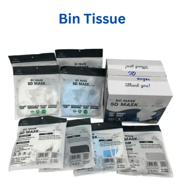 Khẩu Trang 5D Bảo Châu Siêu Sale 46k - 100 Cái Chỉ 46000đ