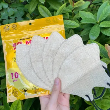 Khẩu Trang 5D Bông Sen Vàng 3 Lớp Chất Lượng Cao Giảm Giá Cực Sốc Còn 159k 6