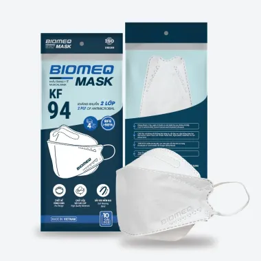 Khẩu Trang KF94 Cho Người Lớn - Giảm 13.5K - 50K/Set 10C Zip Hà Nội 3