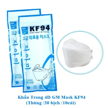 Khẩu Trang KF94 Cho Người Lớn - Giảm 13.5K - 50K/Set 10C Zip Hà Nội 4