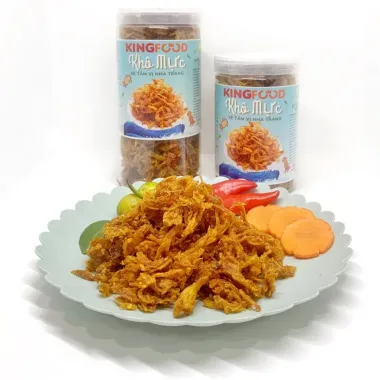 Khô Mực Cán Tẩm Vị Nha Trang 500Gr Giá Rẻ - Giảm 28K Còn 120K tại KingFood