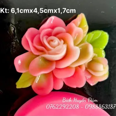 Khuôn Silicon 4D Hoa Hồng Làm Rau Câu Nổi, Xôi Hoa Đậu - Giá Tốt 41000đ 4 Khuôn Silicon 4D Hoa Hồng Làm Rau Câu Nổi, Xôi Hoa Đậu - Giá Tốt 41000đ 4