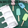 Khuôn Silicon Làm Kem Cakepop 4 Ngăn - Giá Chỉ 149k Thay 180k - Đặt Hàng Ngay 4