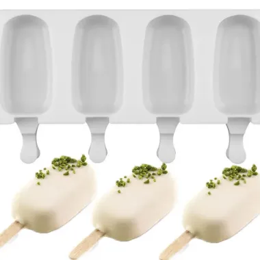 Khuôn Silicon Làm Kem Cakepop 4 Ngăn - Giá Chỉ 149k Thay 180k - Đặt Hàng Ngay 5