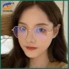 Kính Đổi Màu Nữ Chống Tia UV SANTONY Gọng Kim Loại Oval Thiên 38% Off 5