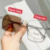 Kính Đổi Màu UV400 Thời Trang Gọng Vuông 115.500Đ - Chống Tia Cực Tím, Giá Siêu Mua Sắm