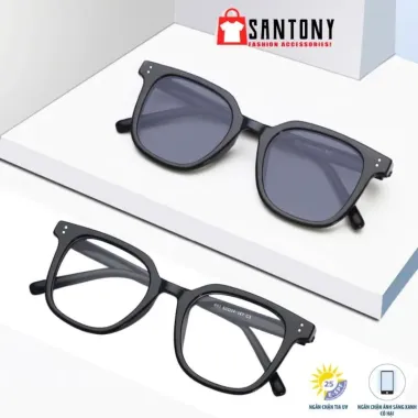 Kính Đổi Màu UV400 Thời Trang Gọng Vuông 115.500Đ - Chống Tia Cực Tím, Giá Siêu Mua Sắm 5