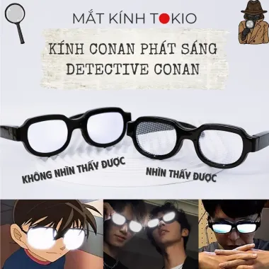 Kính Râm LED Phát Quang Nhật Bản Phong Cách Disco Conan Giá Cực Sốt Chỉ 537399Đ