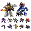 ▲KKangT▲ Bruco Building Blokees Nhân Vật - BLOKS TRANSFORMERS Defender Edition Vol.02 Thẻ Anime Đồ Chơi Bé Trai 3