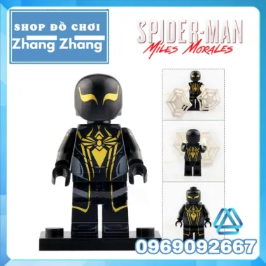 KT1027 Người Nhện Khối Minifigure Đồ Chơi Hạt Nhỏ Tương Thích Với Lego 0926 4