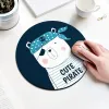 Lót Chuột Di Động Hình Tròn 20x20cm - Pad Chuột Siêu Bám Chống Nước Giá Rẻ 9900đ 3