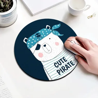 Lót Chuột Di Động Hình Tròn 20x20cm - Pad Chuột Siêu Bám Chống Nước Giá Rẻ 9900đ