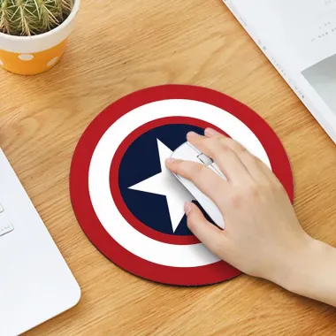 Lót Chuột Di Động Hình Tròn 20x20cm - Pad Chuột Siêu Bám Chống Nước Giá Rẻ 9900đ