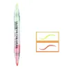LUCKY Bút Đánh Dấu, Phát Sáng Trong Bóng Tối DIY Graffiti Dạ Quang Bút, Tranh Tay Nhiều Màu Sắc Bút Ma Thuật Đầu Kép Bút Highlighter Sinh Viên 1
