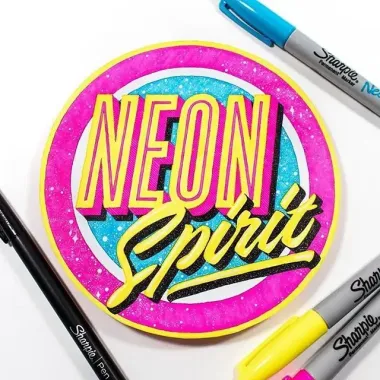 LUCKY Bút Đánh Dấu, Phát Sáng Trong Bóng Tối DIY Graffiti Dạ Quang Bút, Tranh Tay Nhiều Màu Sắc Bút Ma Thuật Đầu Kép Bút Highlighter Sinh Viên