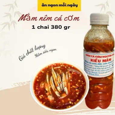 Mắm Nêm Cá Cơm Kiều Miền Trung Cam Ranh Khuyến Mãi 30k - Đặc Sản Mắm Cá Cờm 2 Chai 30000đ