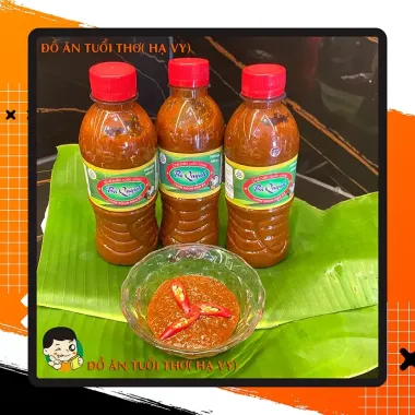 Mắm Ruốc Chua Cay Bà Quýnh Nghệ An 350ml - Đặc Sản Đô Lương Giá Tốt 21999đ