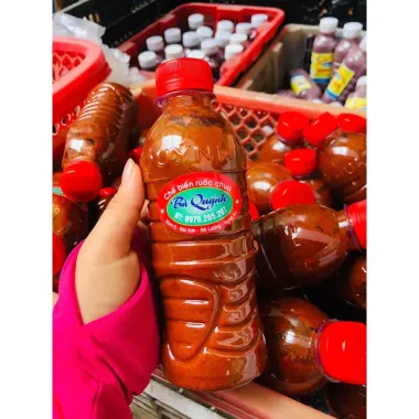 Mắm Ruốc Chua Cay Bà Quýnh Nghệ An 350ml - Đặc Sản Đô Lương Giá Tốt 21999đ