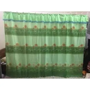 Màn Ri Đô Vải Thun Xanh Che Nắng Mưa Giá Rẻ - Khuyến Mãi 150000đ 1