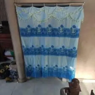 Màn Ri Đô Vải Thun Xanh Che Nắng Mưa Giá Rẻ - Khuyến Mãi 150000đ 5